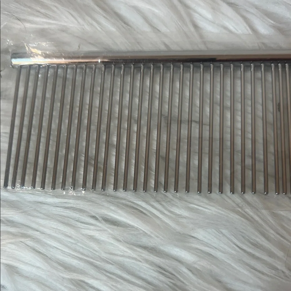 Silver Metal Comb